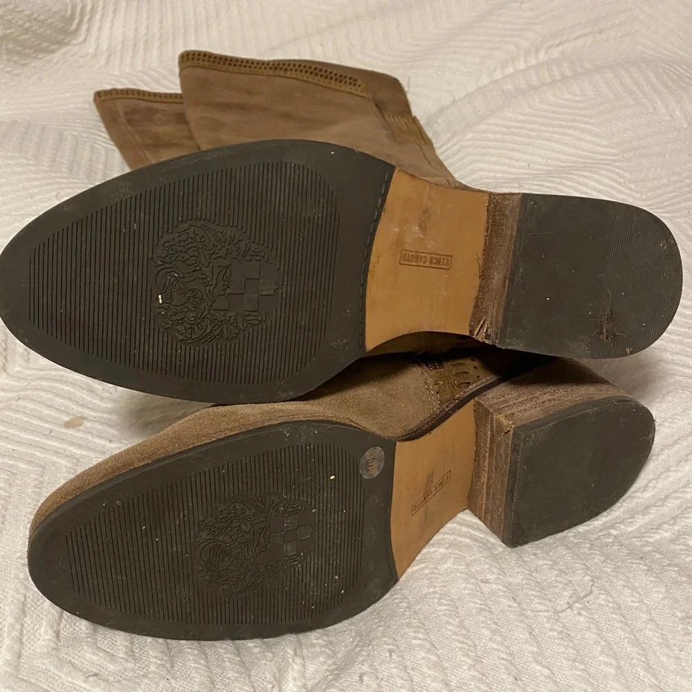 Brown Knee-High Women's Boots - Picture 5 of 6